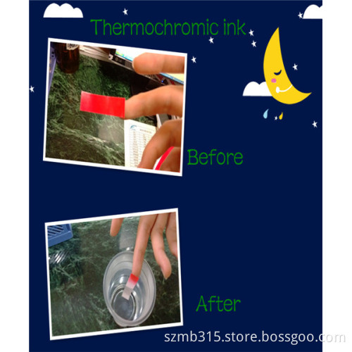 Mingbo Heat Sensitive Color Change Printing Ink by Manufacture